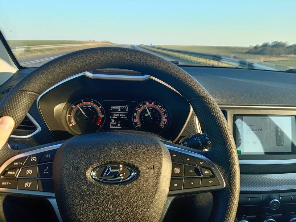 Как обнулить расход топлива на Lada Vesta