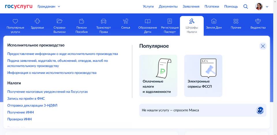 Почему на Госуслугах отображается задолженность