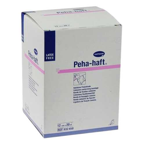 Бинт Peha-haft самофиксирующийся без латекса размером 20 м х 12 см в Горздрав