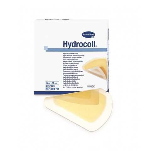 Гидроколлоидная повязка, 15х15 см Hydrocoll в Горздрав
