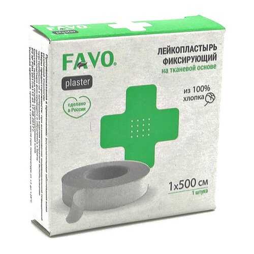 Лейкопластырь фиксирующий на тканевой основе FAVO 1х500 см MD154 в Горздрав
