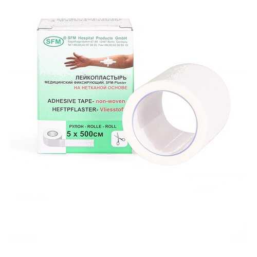 Лейкопластырь Нетканая основа SFM Plaster 534 535 5,0х500см белый в Горздрав