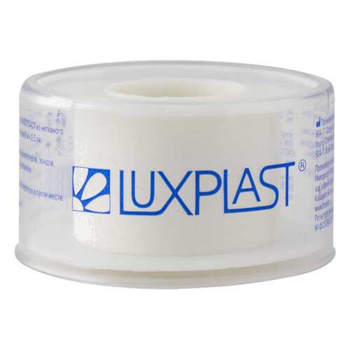 Пластырь Luxplast фиксирующий на нетканой основе белый 5 м х 2,5 см в Горздрав