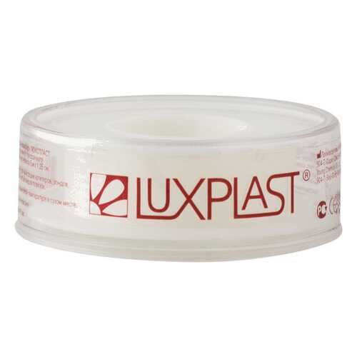 Пластырь Luxplast фиксирующий на полимерной основе прозрачный 5 м х 1,25 см в Горздрав