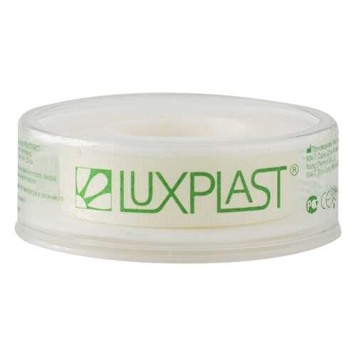 Пластырь Luxplast фиксирующий на шелковой основе белый 5 м х 1,25 см в Горздрав