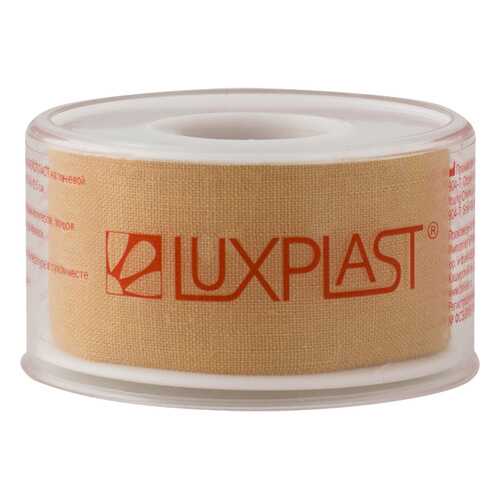 Пластырь Luxplast фиксирующий на тканевой основе 5 м х 2,5 см в Горздрав