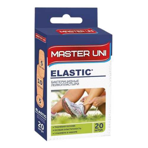 Пластырь Master Uni Elastic бактерицидный классический 20 шт. в Горздрав
