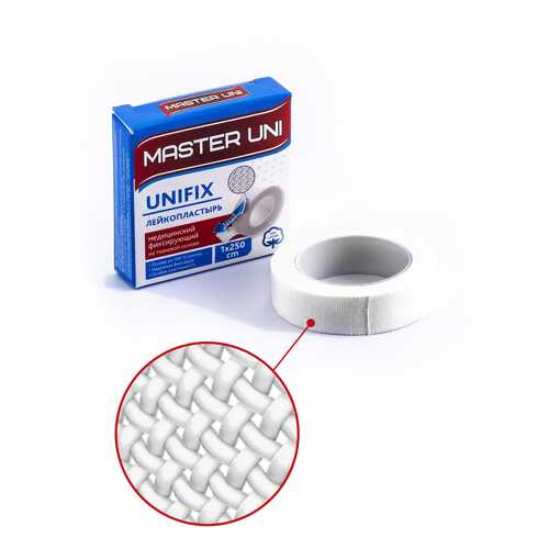 Пластырь Master Uni Unifix фиксирующий на тканевой основе 1 х 500 см в Горздрав