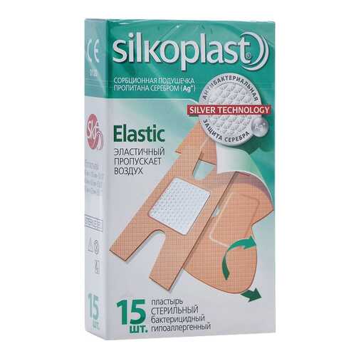 Пластырь Silkoplast Elastic 15 шт. в Горздрав