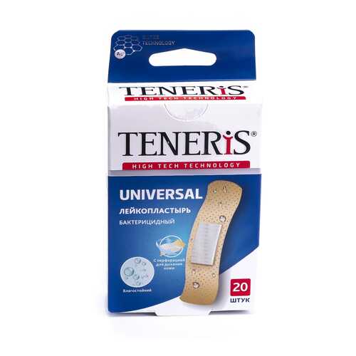 Пластырь Teneris Universal бактерицидный на полимерной основе 20 шт. в Горздрав