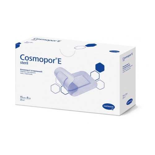 Повязка Cosmopor E послеоперационная стерильная самоклеящаяся 15 х 8 см 25 шт. в Горздрав