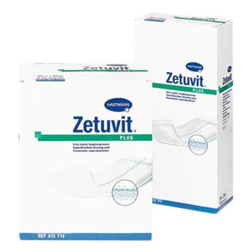 Повязка Zetuvit plus сорбционная стерильная с повышенной впитываемостью 10 х 20 10 шт. в Горздрав