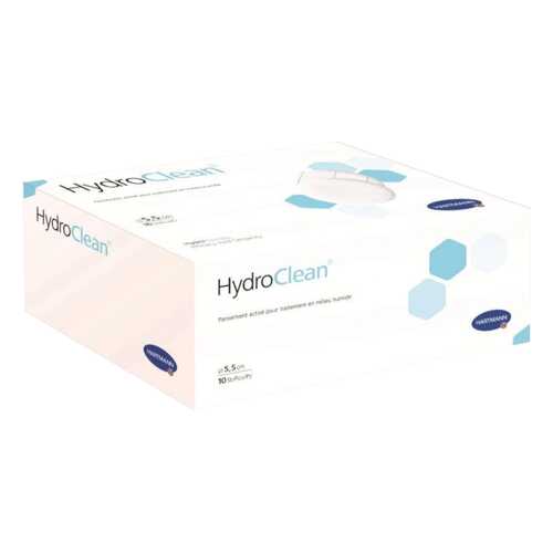 Повязки HydroClean plus актив. раствором Рингера с ПГМБ круглые 5,5 см 10 шт. в Горздрав