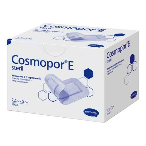 Самоклеящаяся послеоперационная повязка Hartmann Cosmopor E, 7,2 х 5 см, 100 г в Горздрав