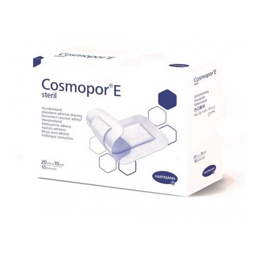 Самоклеящиеся послеоперационные повязки Cosmopor E steril 20 х 10 см 10 шт. в Горздрав
