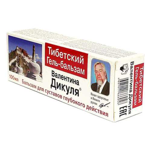Валентин Дикуль бальзам Тибетский 100 мл в Горздрав