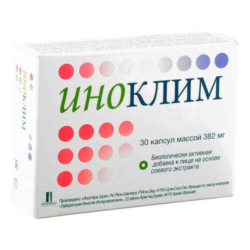 Иноклим Innothera Chouzy 382 мг 30 капсул в Горздрав
