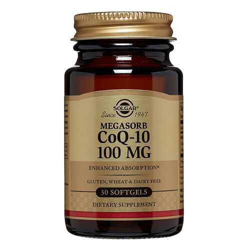 Solgar Коэнзим Q-10 капсулы 100 мг №30 в Горздрав