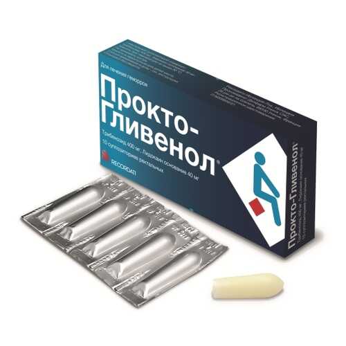 Прокто-Гливенол суппозитории ректальные 10 шт. в Горздрав