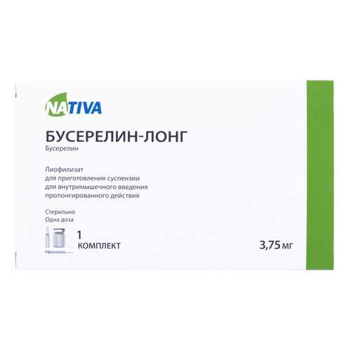 Бусерелин-лонг лиоф.д/приг.суспензия для в/м введ.пролонг.3,75 мг фл.№1 в Горздрав