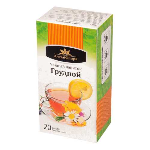 Чайный напиток Грудной 20 ф п * 1,5 г АлтайФлора в Горздрав
