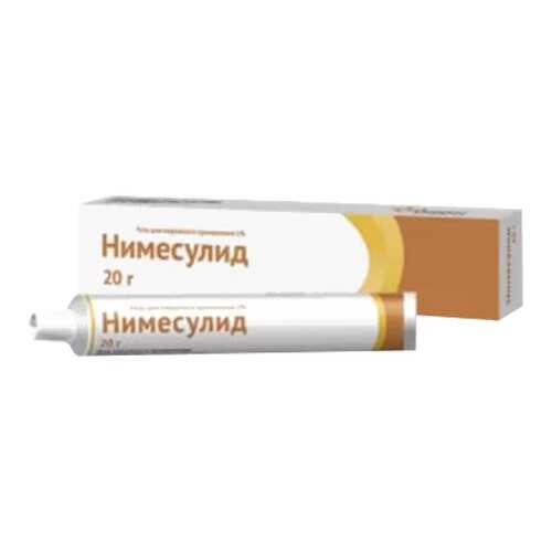 Нимесулид гель для наруж.прим.20 мл в Горздрав