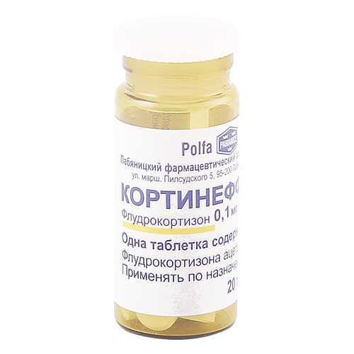 Кортинефф таблетки 0,1 мг 20 шт. в Горздрав
