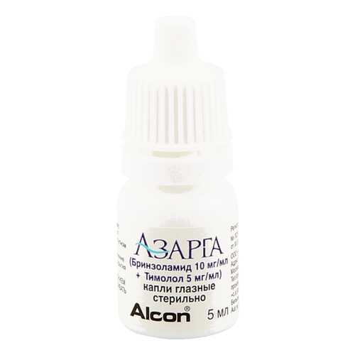 Азарга капли 5 мл Alcon в Горздрав