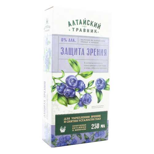 Бальзам Алтайский травник Green Side защита зрения 250 мл в Горздрав