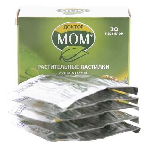Доктор Мом пастилки со вкусом ананаса 20 шт. в Горздрав
