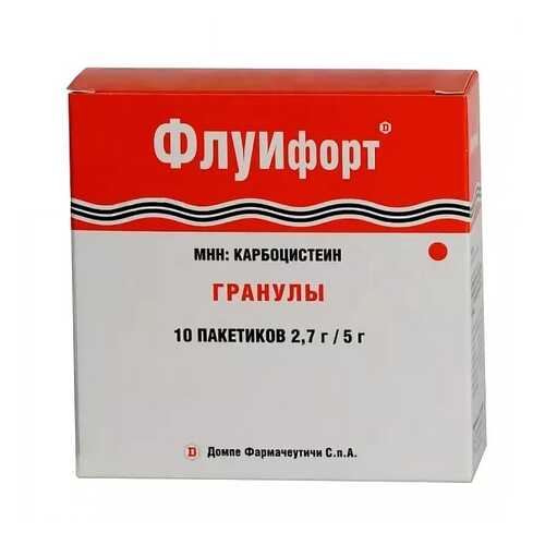 Флуифорт гранулы 2.7 г/5 г 10 шт. в Горздрав
