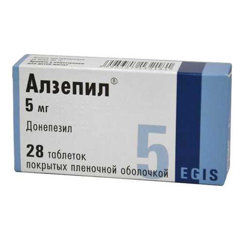 Алзепил таблетки 5 мг 28 шт. в Горздрав