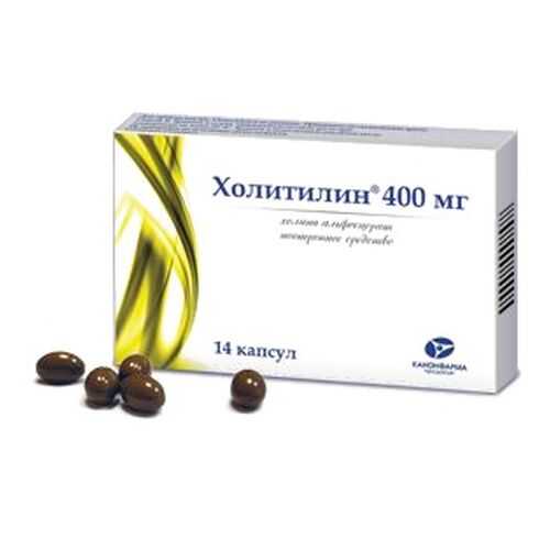 Холитилин капсулы 400 мг №14 в Горздрав