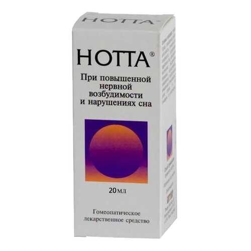 Нотта капли 20 мл N1 в Горздрав