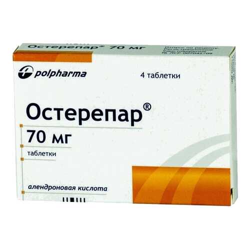 Остерепар таблетки 70 мг 4 шт. в Горздрав