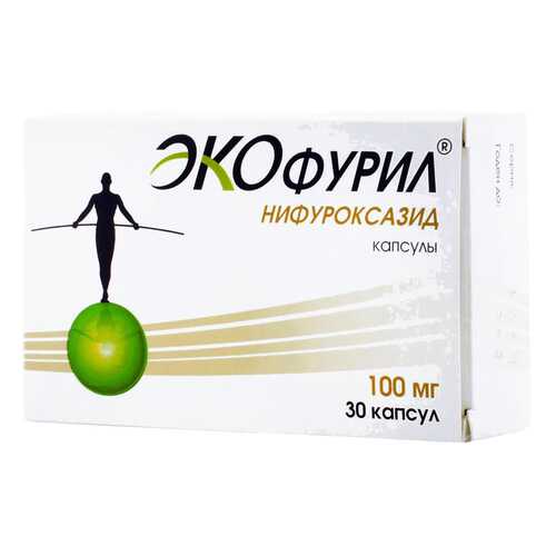 Экофурил капсулы 100 мг №30 в Горздрав