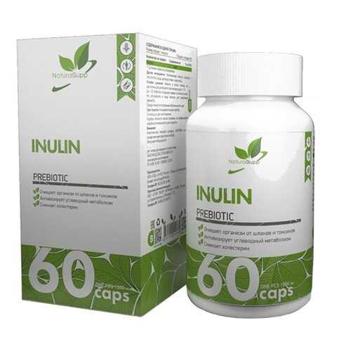 Инулин пребиотик NATURALSUPP Inulin капсулы 60 шт. в Горздрав