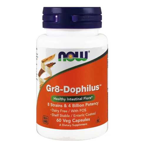 Комплекс пребиотиков NOW Gr8-Dophilus капсулы 60 шт. в Горздрав