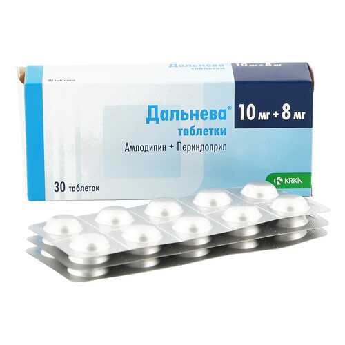 Дальнева таблетки 10 мг+8 мг 30 шт. в Горздрав