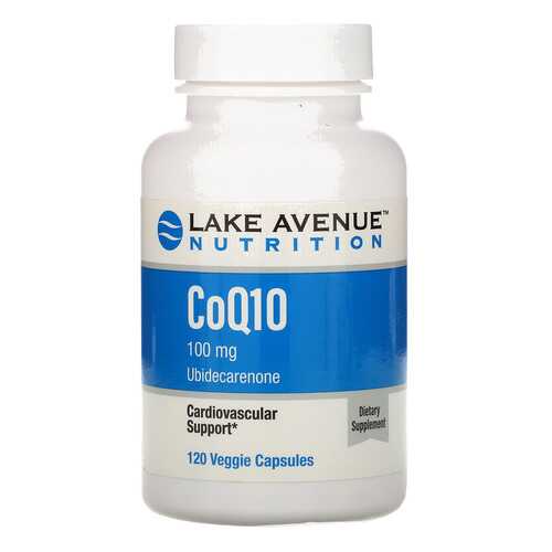 Коэнзим Q10 Lake avenue nutrition 100 мг растительные капсулы 120 шт. в Горздрав