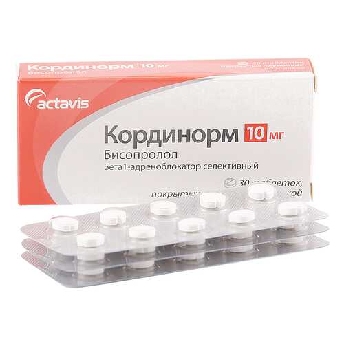 Кординорм таблетки 10 мг 30 шт. в Горздрав