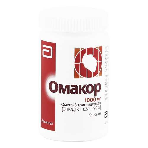 Омакор капсулы 28 шт. Солвей Фарма в Горздрав