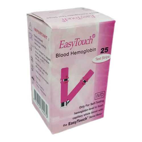 Тест-полоски Easy Touch Hemoglobin для контроля гемоглобина 25 шт. в Горздрав