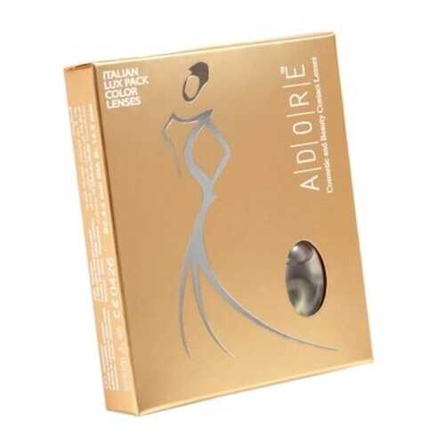 Контактные линзы Adore 2 линзы R 8,6 -1,00 Медовые в Горздрав