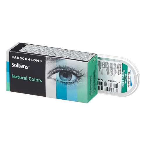 Контактные линзы SofLens Natural Colors 2 линзы -2,50 platinum в Горздрав