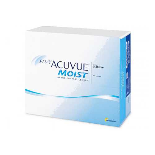 Контактные линзы 1-Day Acuvue Moist 180 линз R 8,5 -3,75 в Горздрав