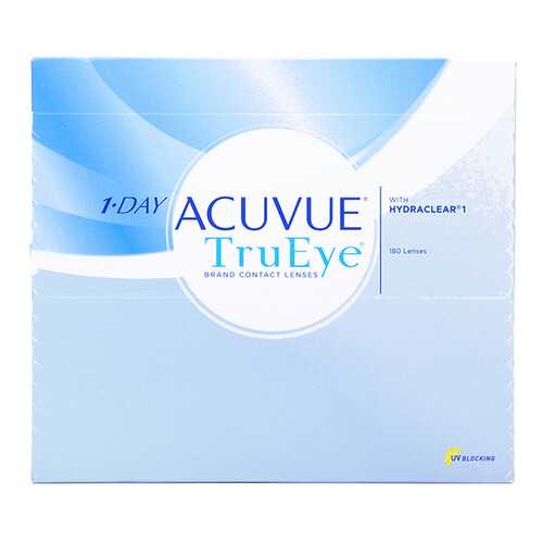 Контактные линзы 1-Day Acuvue TruEye 180 линз R 9,0 -11,00 в Горздрав