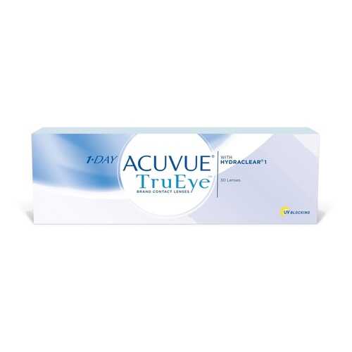 Контактные линзы 1-Day Acuvue TruEye 30 линз R 8,5 +3,75 в Горздрав