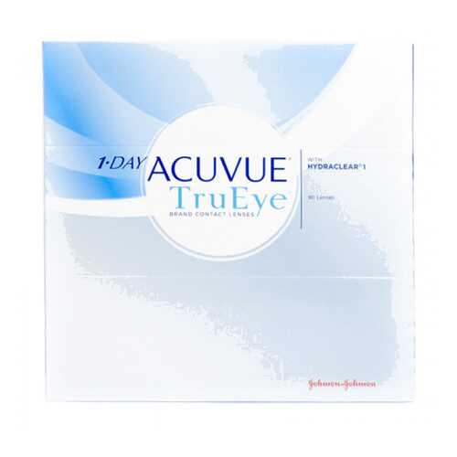 Контактные линзы 1-Day Acuvue TruEye 90 линз R 8,5 -0,50 в Горздрав