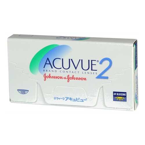 Контактные линзы Acuvue 2 6 линз R 8,7 -8,50 в Горздрав